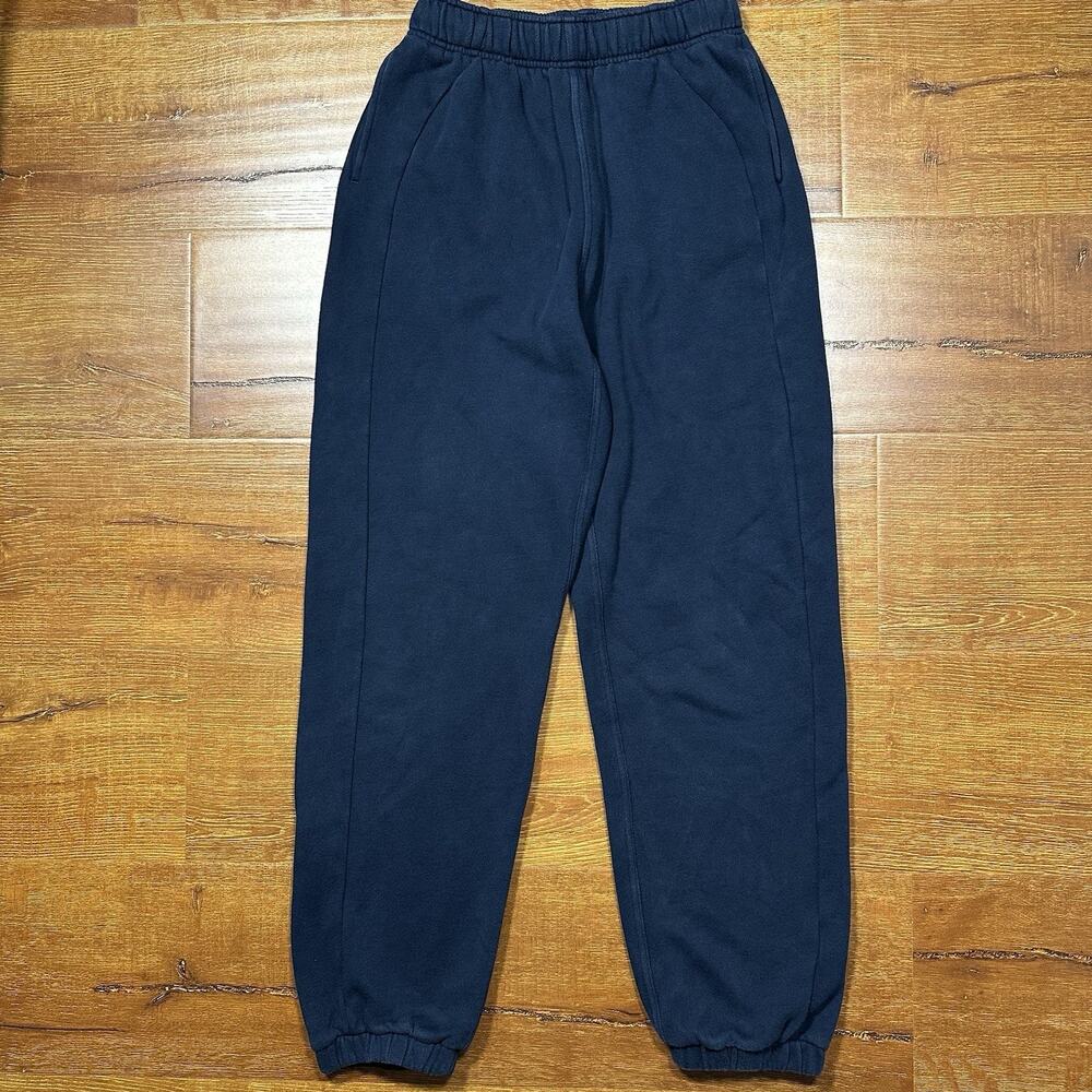 Lululemon Jogger Sweatpants Womens 2XS Navy Blue Sweats Athletic Athleisure Gym